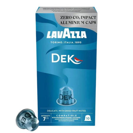 Кафе капсули Lavazza Dek, 10бр. Nespresso
