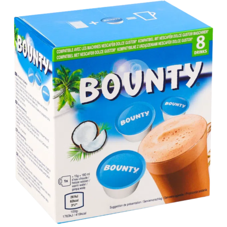 Капсули горещ шоколад Bounty Dolce Gusto, 8бр