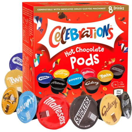 Капсули горещ шоколад Mars Selebrations, Dolce Gusto, 8бр