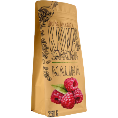 Мляно кафе Green Touch, вкус на малина, 250 г