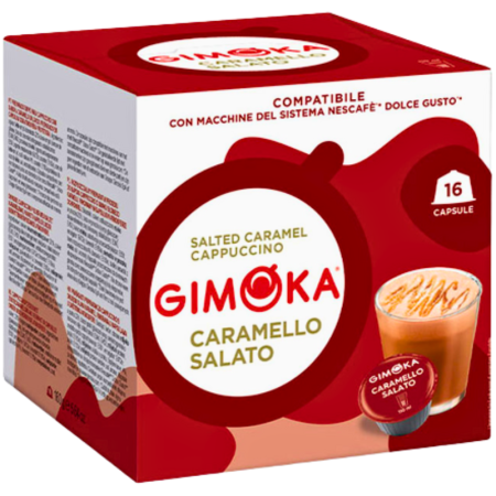 Кафе капсули Gimoka Caramello Salato Dolce Gusto, 16бр.