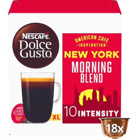 Кафе капсули Nescafe New York Morning Blend Dolce Gusto,18бр.