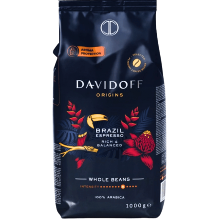 Кафе на зърна Davidoff Brazil, 1 кг