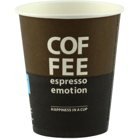 Картонени чаши 180/6 Кафе Еспресо, 100бр