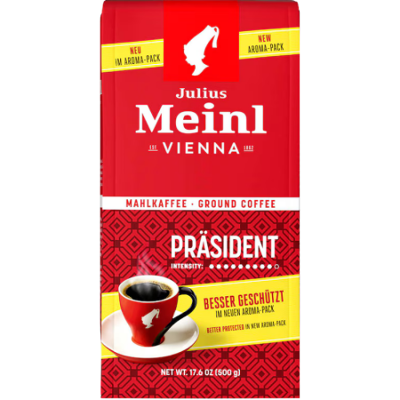 Мляно кафе Julius Meinl Prasident, 0.500кг