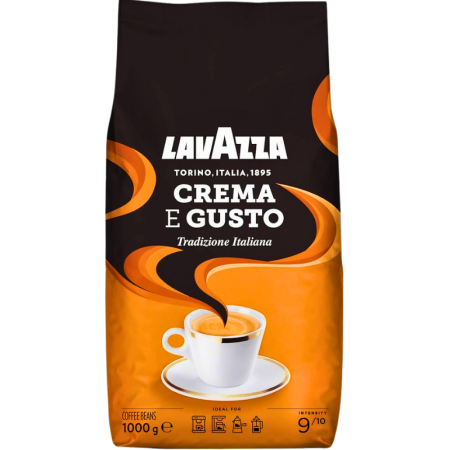 Кафе на зърна Lavazza Crema e Gusto Tradizione Italiana, 1кг