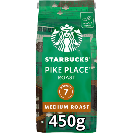 Кафе на зърна Starbucks Pike Place Roast, 0.450кг