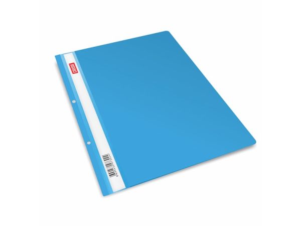 PVC папка с перфорация, светлосин