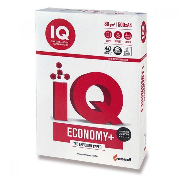 Копирна хартия IQ-plus A4, 80 ГРАМА