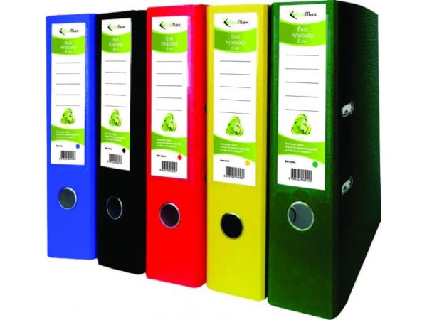 КЛАСЬОР ECOMAX ЕКО БЕЗ МЕТАЛЕН КАНТ 8СМ