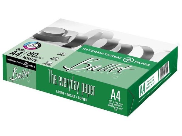 Копирна хартия BALLET A4 80Г, 500Л