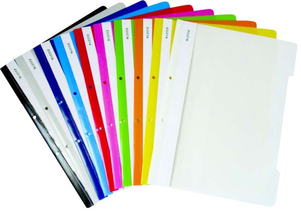 ПАПКА С ПЕРФОРАЦИЯ LEITZ PP A4 БЯЛ