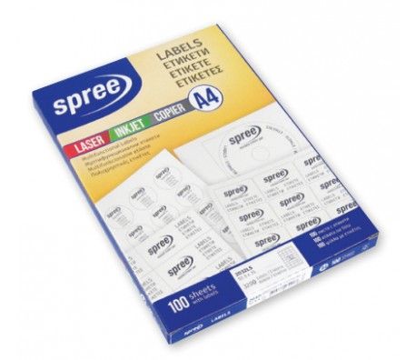 ЕТИКЕТИ ПРИНТ.A4 SPREE/CASSA 99./38.1MM No14 ОП100