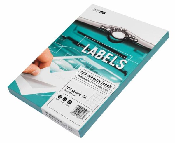 ЕТИКЕТИ ПРИНТ.A4 SMART/CASSA 48.5/25.4MM N44 ОП100