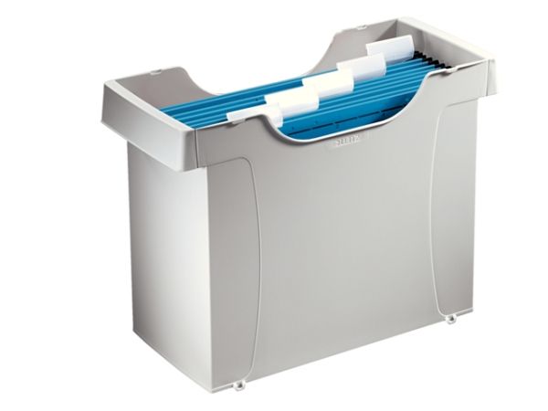 КОНТЕЙНЕР ЗА ВИСЯЩИ ПАПКИ LEITZ + 5 ПАПКИ ПРЗ