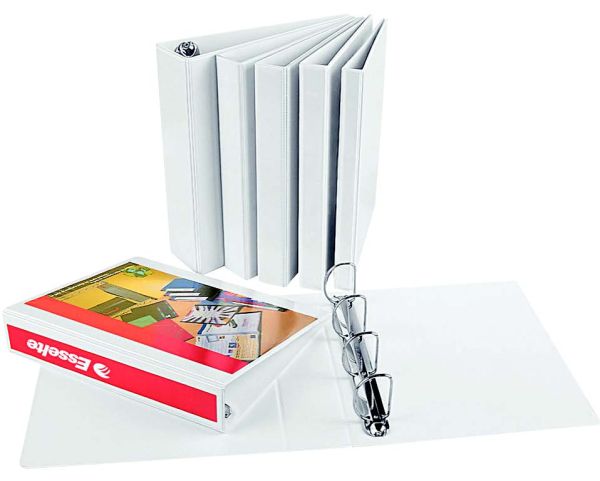 КЛАСЬОР ESSELTE 4РИНГА ДО 500Л ДЖОБ А4 7.7 СМ БЯЛ