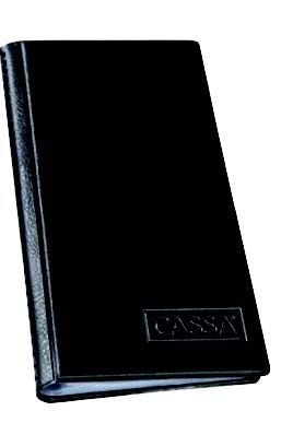ВИЗИТНИК CASSA ЗА 128 ВИЗИТКИ ЧРН