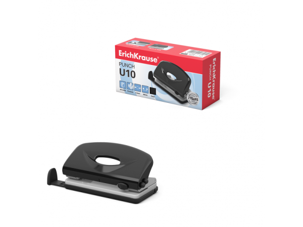 ПЕРФОРАТОР ERICH KRAUSE U10 ДО 10 ЛИСТА ЧРН