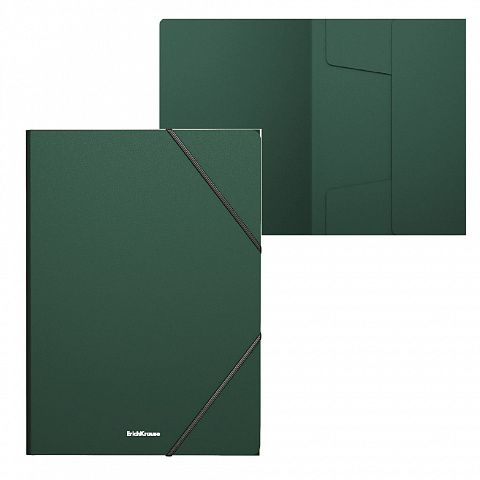 ПАПКА PVC С ЛАСТИК А4 ERICH KRAUSE 246/320ММ ЗЛН