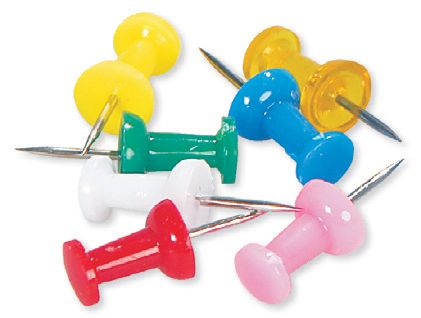 ПИНЧЕТА ЗА КОРКОВИ ДЪСКИ CASSA 20БР ЦВЕТНИ