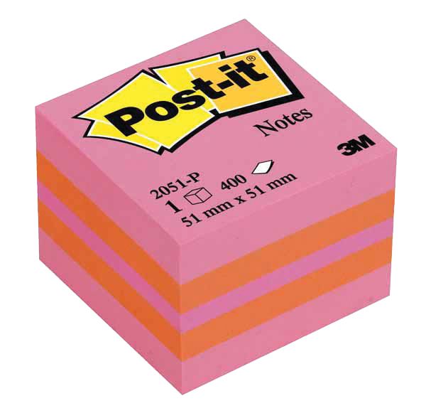 КУБ САМОЗАЛЕПВАЩ 3М POST IT 2051-P 51/51 РЗВ