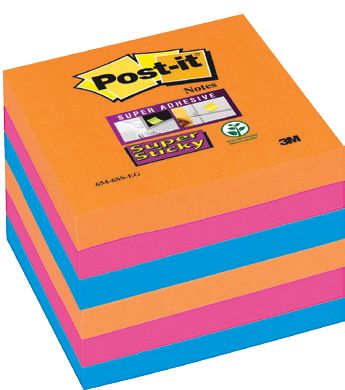 ЛИСТЧЕТА СЗЛ 3М SUP.STIKY BANGKOK 76/76 90Л МИКС