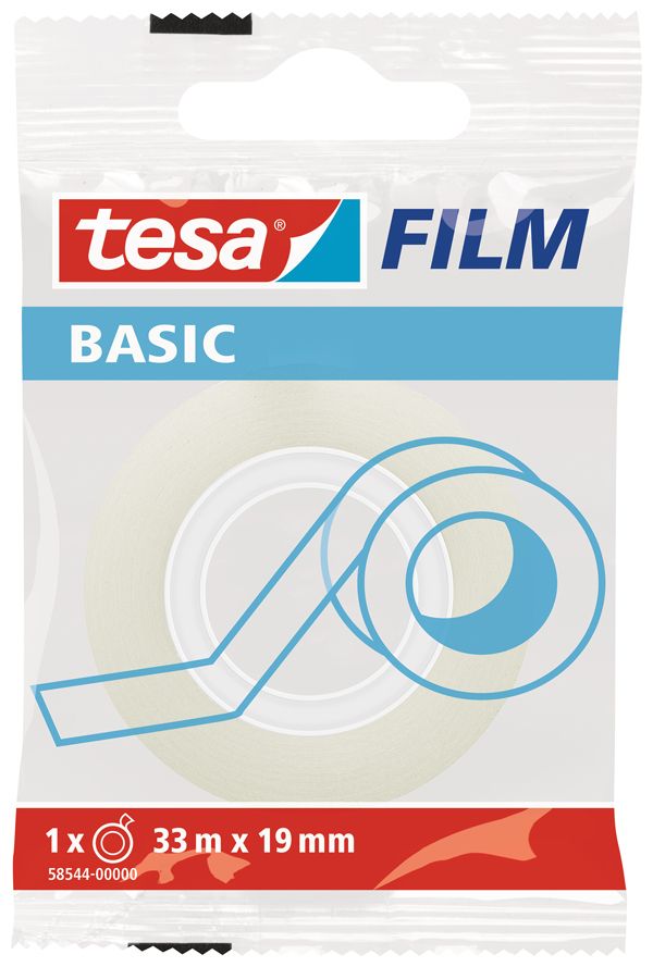 ТИКСО ПРОЗРАЧНО TESA 19ММ/33М