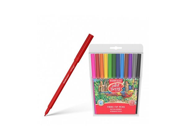 ФЛУМАСТЕРИ ART BERRY 12 ЦВЯТА