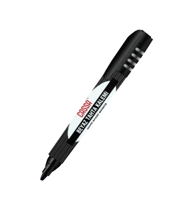 МАРКЕР ЗА БЯЛА ДЪСКА С ОБЪЛ ВРЪХ CASSA 2-3ММ ЧРН