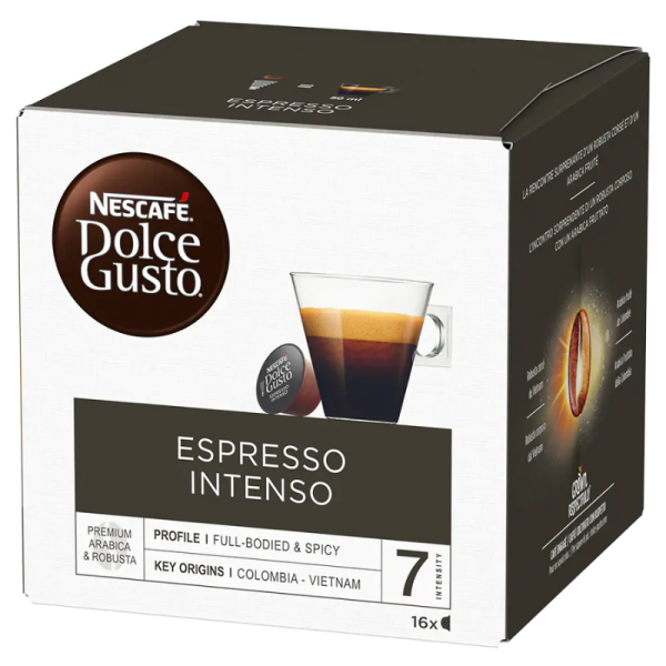 Кафе капсули Nescafe Espresso Intenso Dolce Gusto, 16бр