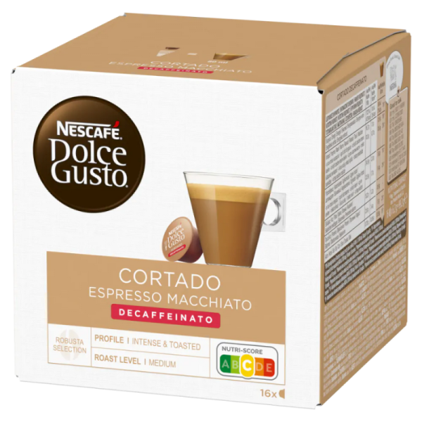 Кафе капсули Nescafe Cortado Decaffeinato,16бр.