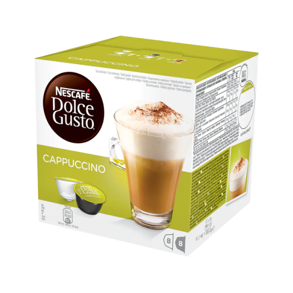 Кафе капсули Nescafe Cappuccino Dolce Gusto, 8бр