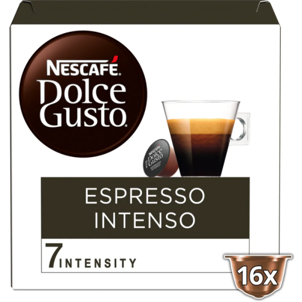 Кафе капсули Nescafe Espresso Intenso Dolce Gusto, 16бр