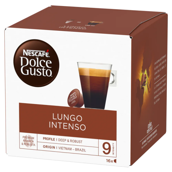 Кафе капсули Nescafe Lungo Intenso Dolce Gusto, 16бр