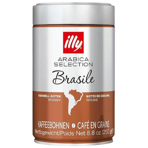 Кафе на зърна Illy Brasile, 0.250гр.