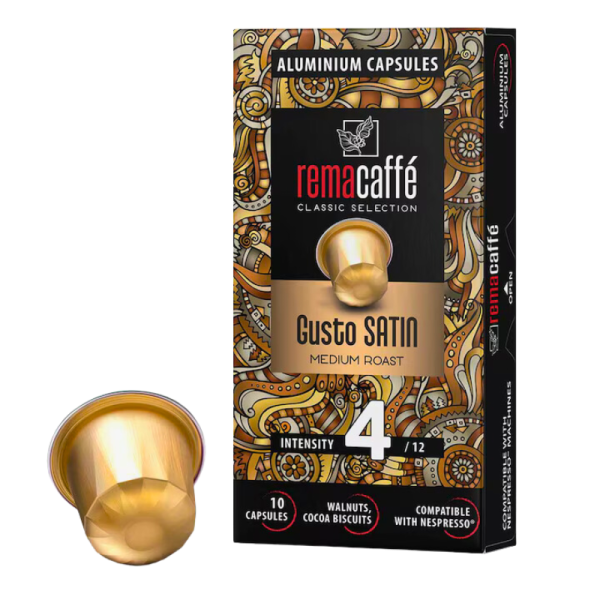 Кафе капсули RC Gusto Satin, 10бр. Nespresso