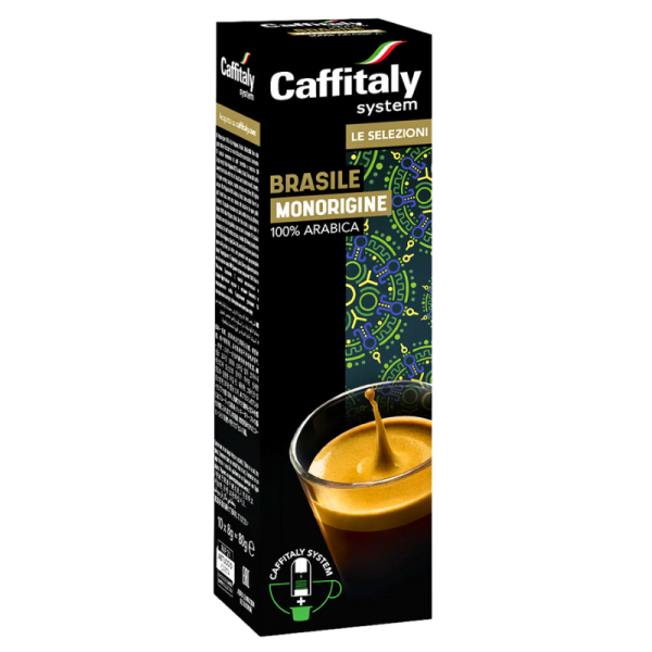 Кафе капсули Caffitaly Brasile Monorigine, 10бр.
