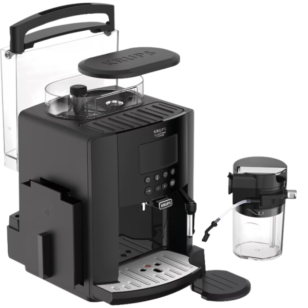 Кафеавтомат Krups EA819N10 Arabica Latte,15 bar - черна