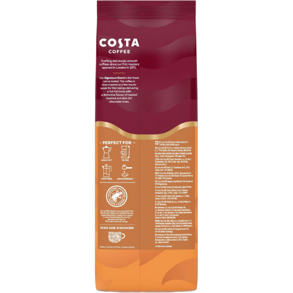 Кафе на зърна Costa Signature Blend Medium, 1кг
