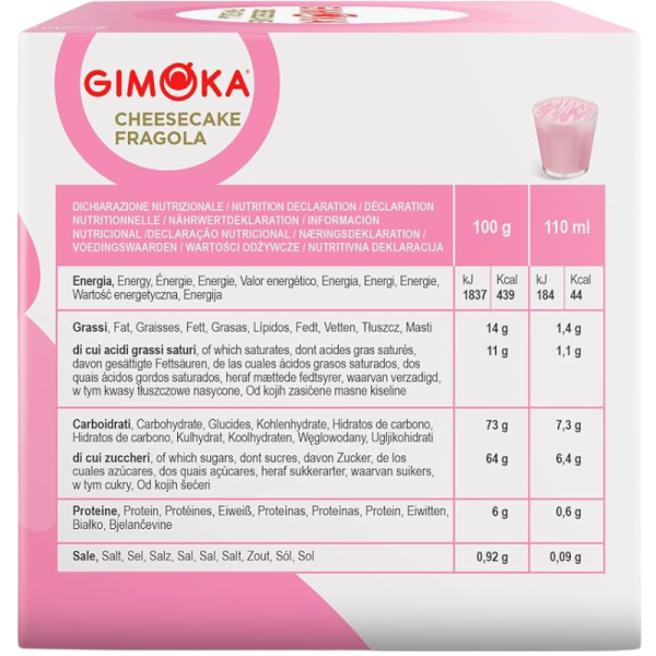 Кафе капсули Gimoka Cappuccino Cheesecake Dolce Gusto, 16бр.