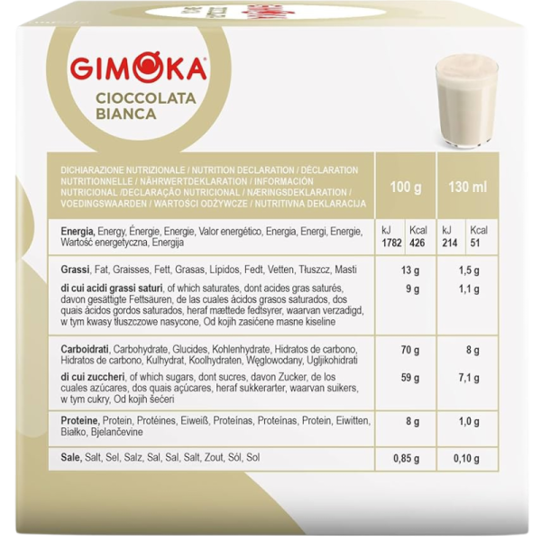 Кафе капсули Gimoka White Chocolate Dolce Gusto,16бр.