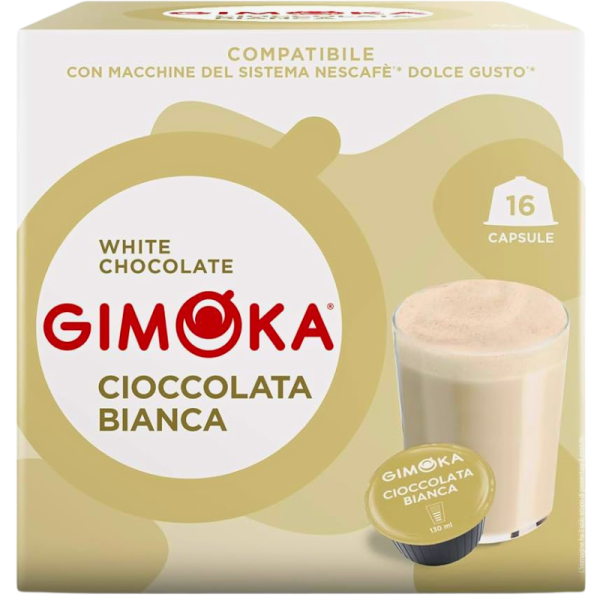 Кафе капсули Gimoka White Chocolate Dolce Gusto,16бр.