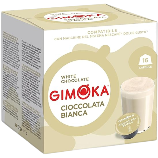 Кафе капсули Gimoka White Chocolate Dolce Gusto,16бр.