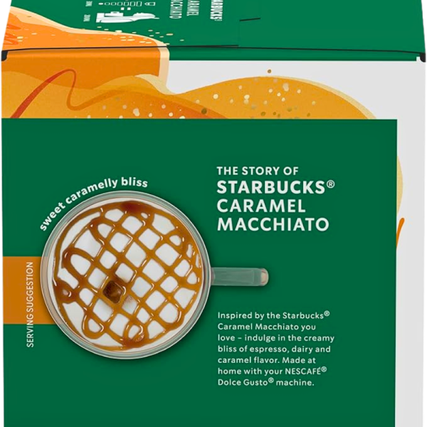 Кафе капсули Starbucks Caramel Macchiato DG капсули 12 бр.