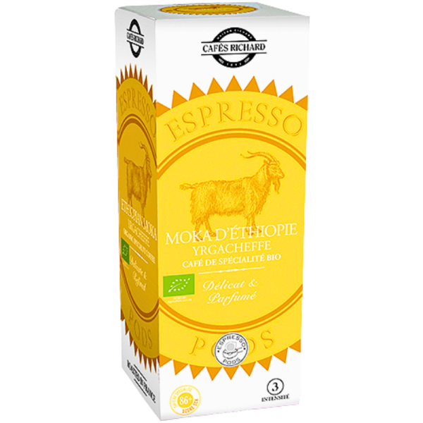 Кафе дози Cafes Richard Moka D’Ethiopie, 25бр.