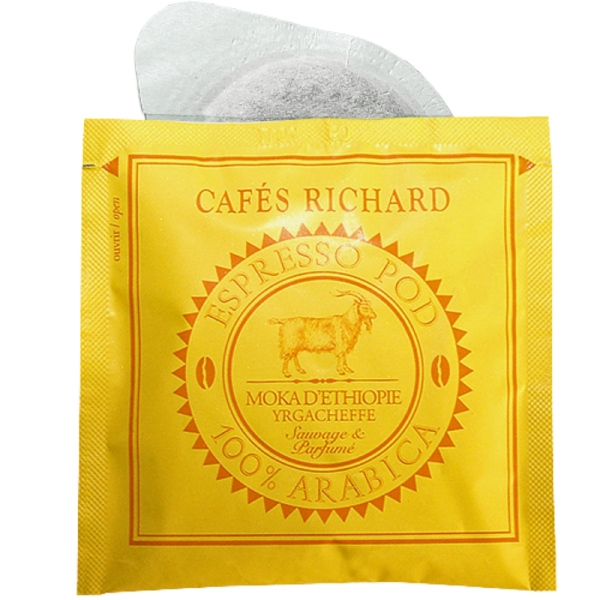 Кафе дози Cafes Richard Moka D’Ethiopie, 25бр.