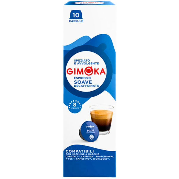 Кафе капсули Caffitaly Gimoka Decafenato,10бр.