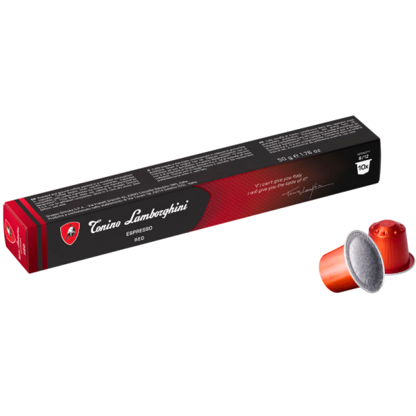 Кафе капсули Tonino Lamborghini Red Nespresso, 10бр.