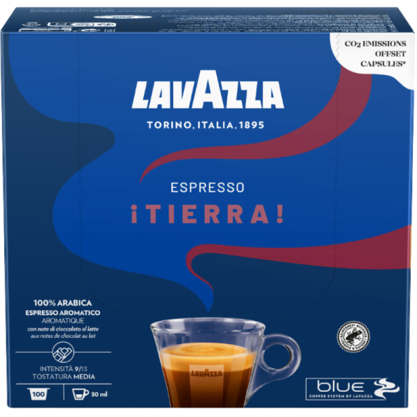 Кафе капсули Lavazza Blue Tierra, 100 капсули