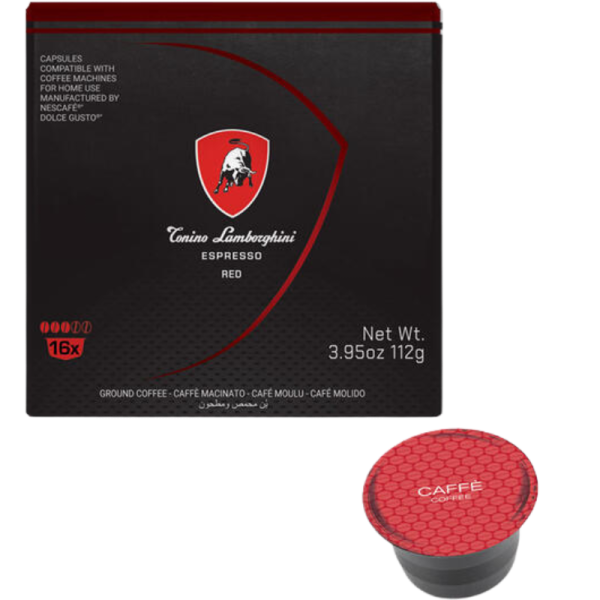 Кафе капсули Tonino Lamborghini Red Blend Dolce Gusto, 16бр.